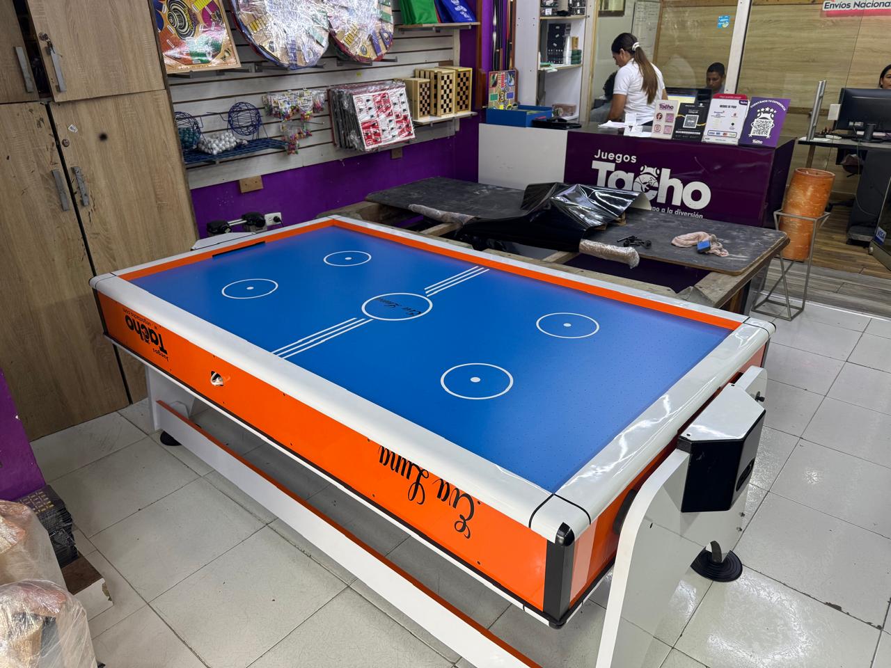 Detalle de personalización mesa multijuegos