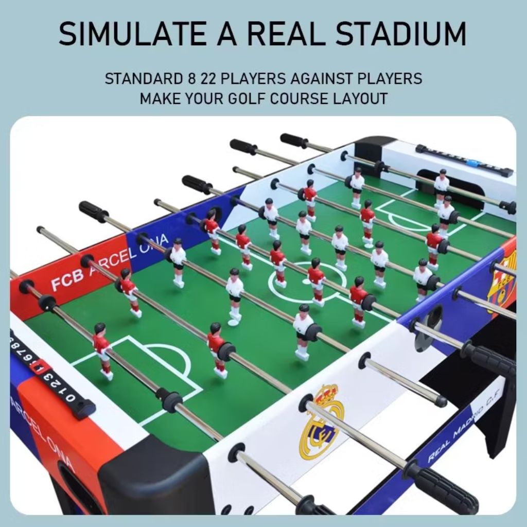 Diseño del futbolín Juegos Tacho