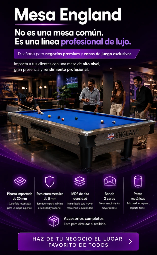 Mesa de billar profesional