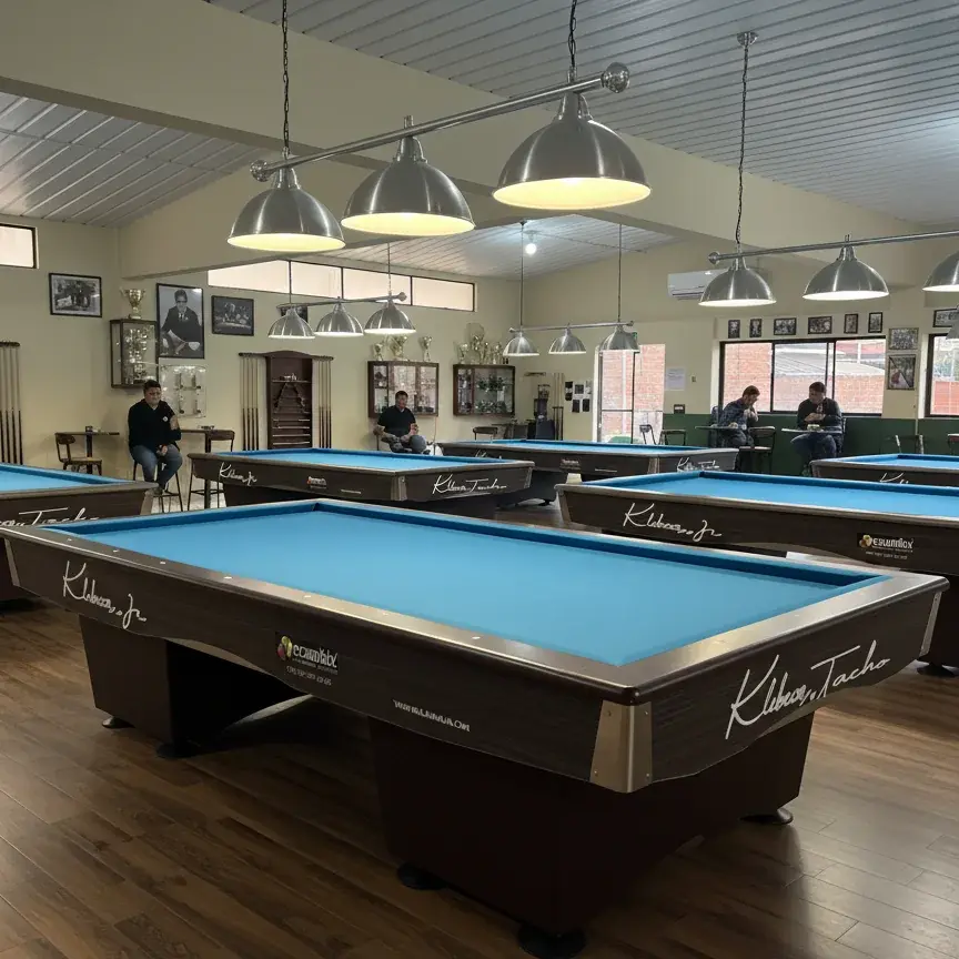 Mesa de Billar Tres Bandas Klebeer Profesional 2.webp