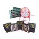 Bingo de 50 Tablas Negras Que Une a la Familia y Amigos