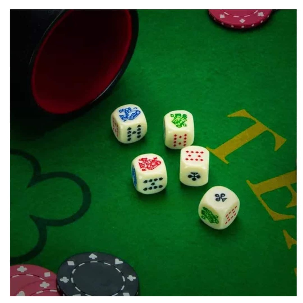 Dados De Póker Set x 5
