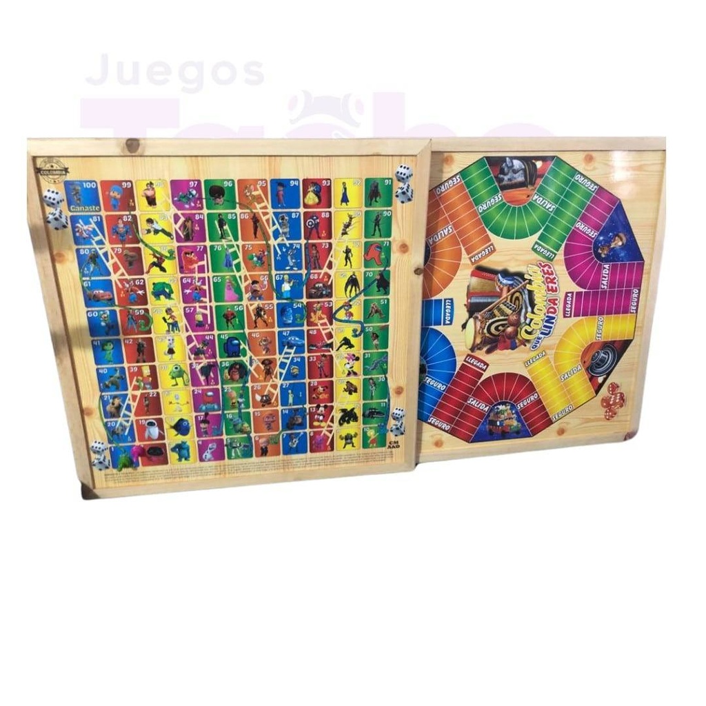 [OT30009] Parques Magnético Doble Cara De 6 Puestos Con Escalera