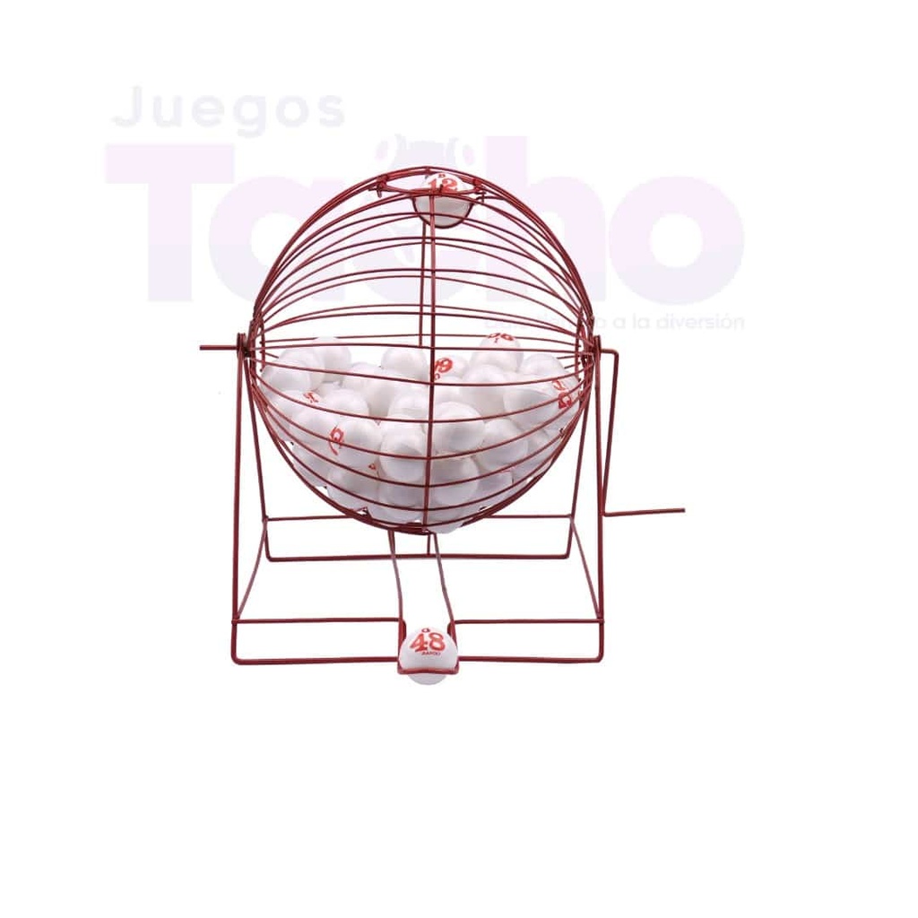 Tómbola O Balotera Para Juego De Bingo Profesional