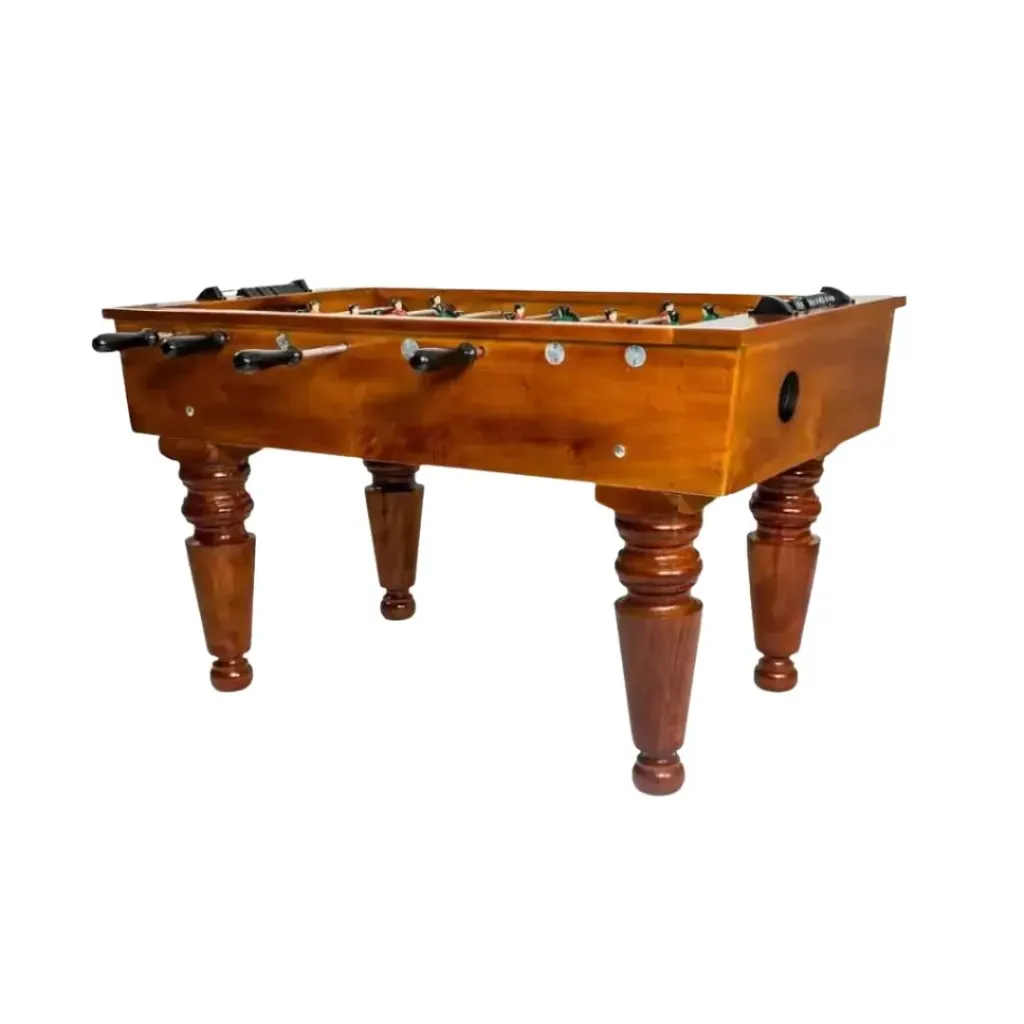 [PF05001] Futbolín Grande Paty Torneado En Cedro