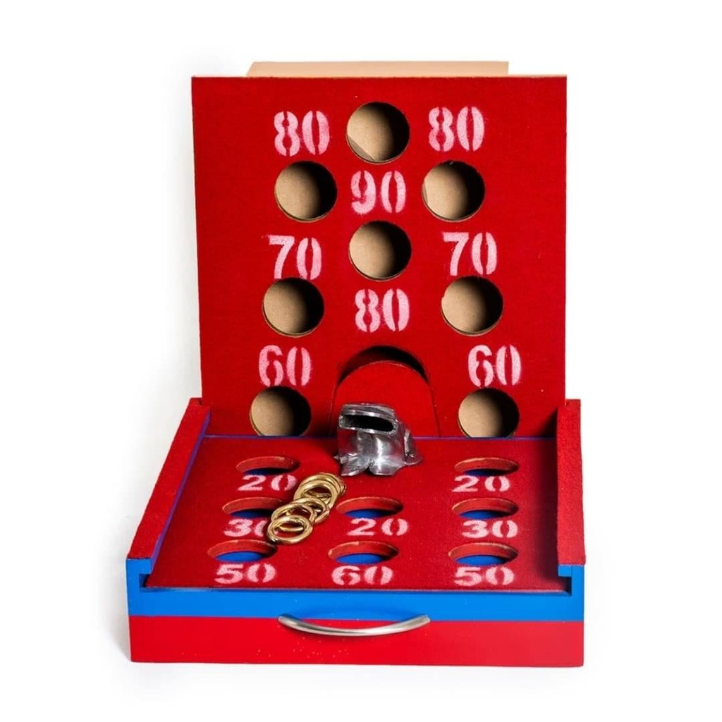 Juego De Sapo O Rana Portátil Artesanal