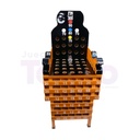 Juego De Sapo Grande Con Pata de madera