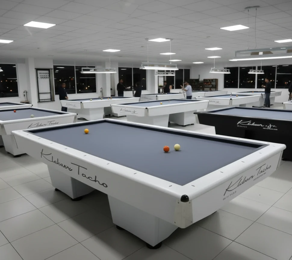 [AB26005] Mesa de Billar Tres Bandas Klebeer Profesional | Pizarra Brasilera y Banda Klematch