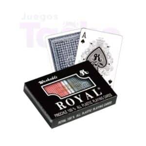 Juego Carta Royal Plástica Doble