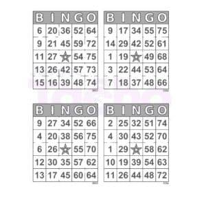 Tablas De Bingo Desechables