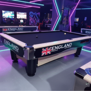 Mesa de Billar ENGLAND Profesional | Pizarra Brasilera y Banda Kleber